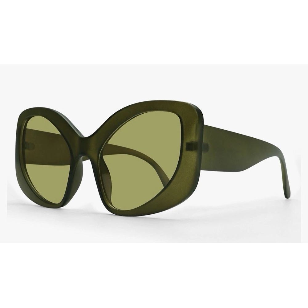 Stylish Oversized Sunglasses Fashion Oval Chunky Sunglasses Cat-Eye Rectangular